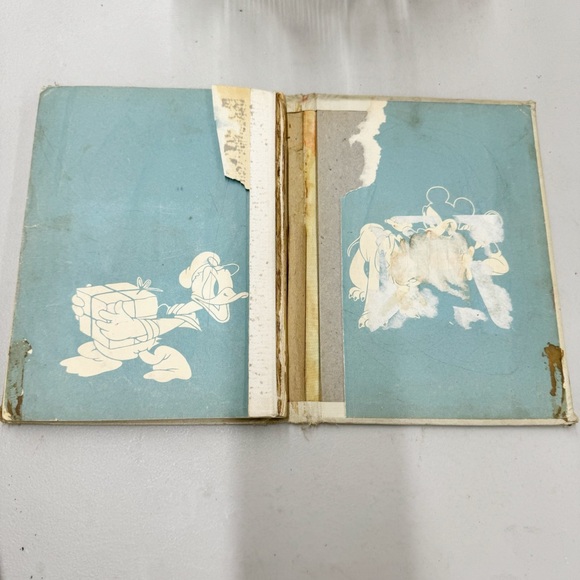 Donald Duck And His Friends 1939 First Esition By Walt Disney Vintage - Picture 14 of 14